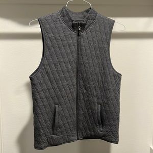 Mizzen + Main Mens Men Grey Vest